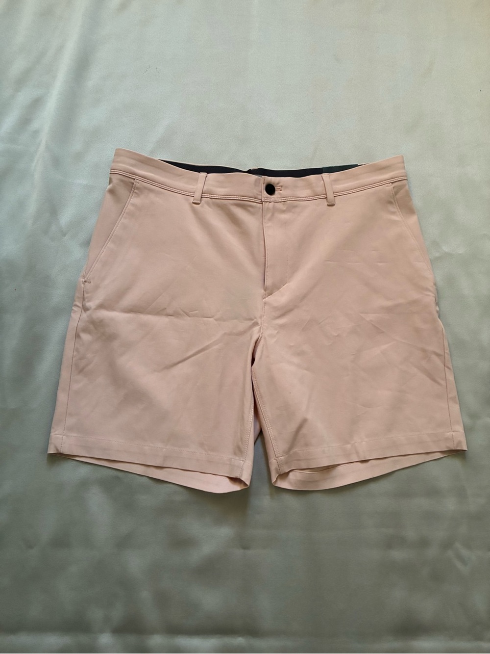 VRST Shorts Mens 38 Light Pink Golf Chino Performance Stretch Flat Front Pocket